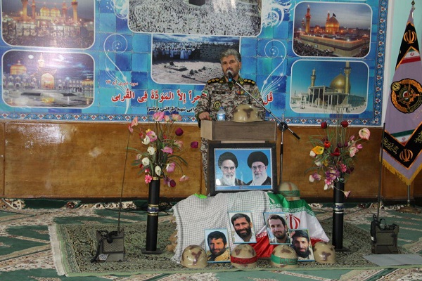 برگزاری یادواره امیر سرتیپ شهید سید عبداله تقویان در&nbsp;پدافند هوایی بابلسر