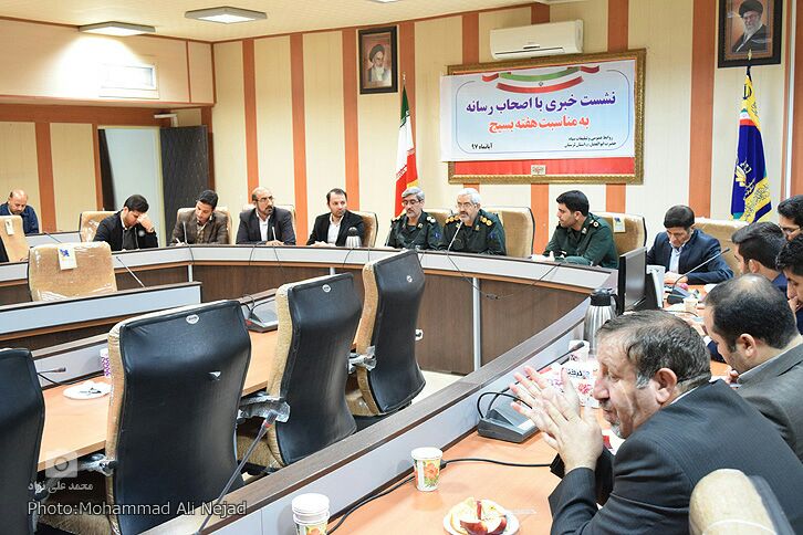 نشست خبری تشریح برنامه&zwnj;های هفته بسیج در لرستان به روایت تصویر