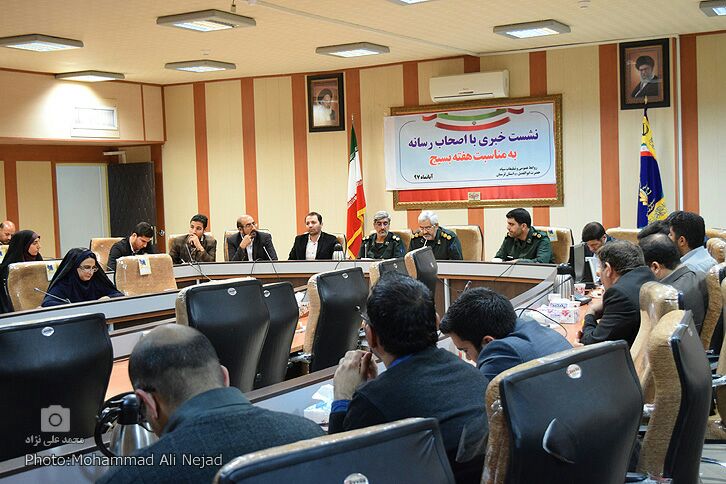 نشست خبری تشریح برنامه&zwnj;های هفته بسیج در لرستان به روایت تصویر