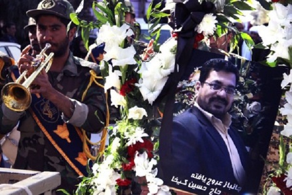 پیکر شهید کیخا در زاهدان تشییع شد پیکر شهید کیخا در زاهدان تشییع شد