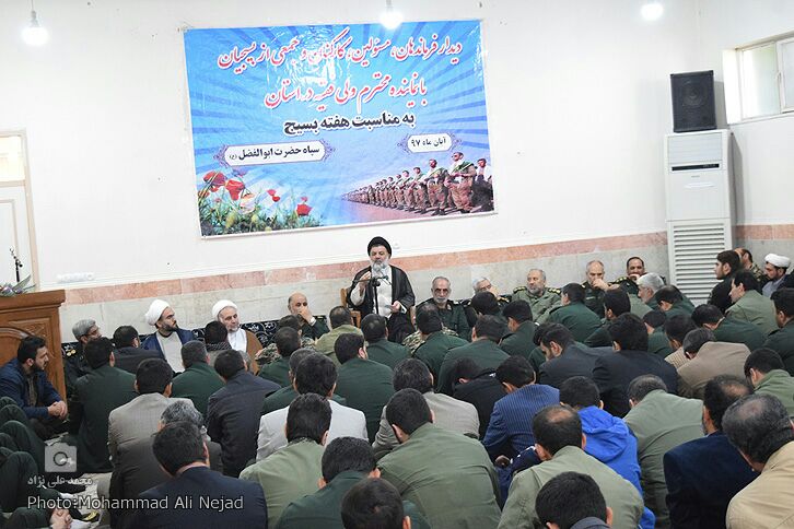 گزارش تصویری دیدار بسیجیان با آیت&zwnj;الله میرعمادی