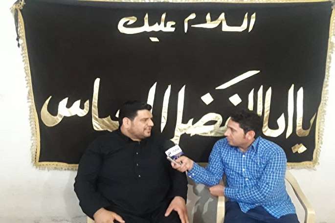 خادم الحسین عراقی از خدمت به زوار می‌گوید/ روشن نگهداشتن چراغ موکب پس از پدر
