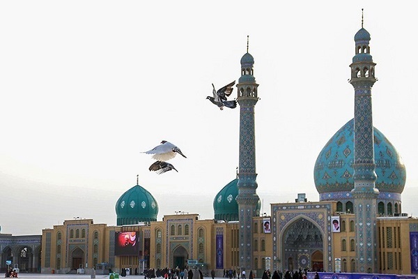 رد نشود//اجتماع بزرگ عزاداران اربعین در مسجد جمکران