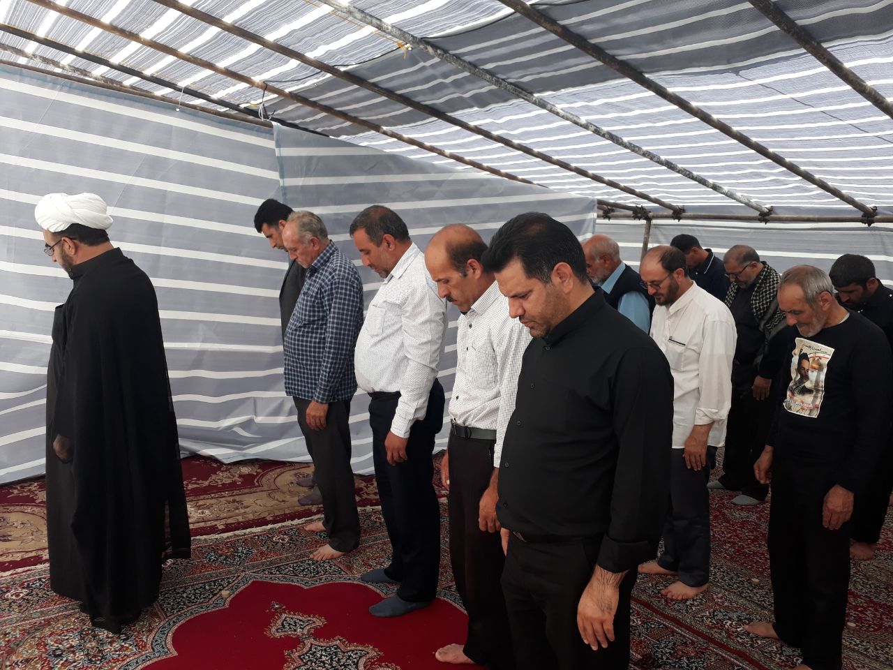 گزارش تصویری از خدمت‌رسانی شهرداری خرم‎آباد به زائران اربعین