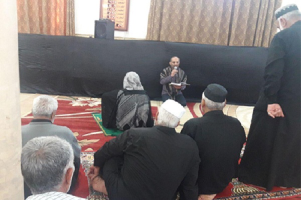 هفتمین روز از محافل قرآنی کاروان نور در مسیر پیاده‌روی اربعین