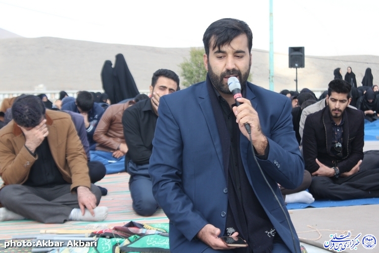 گزارش تصویری| پیاده&zwnj;روی دانشجویان شهرکردی در آستانه اربعین