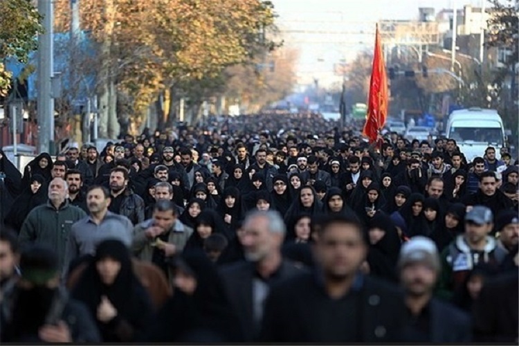 همنوایی جاماندگان اربعین حسینی با زائران کربلا