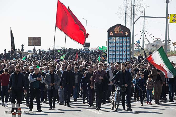 پیاده‌روی جاماندگان اربعین در قزوین