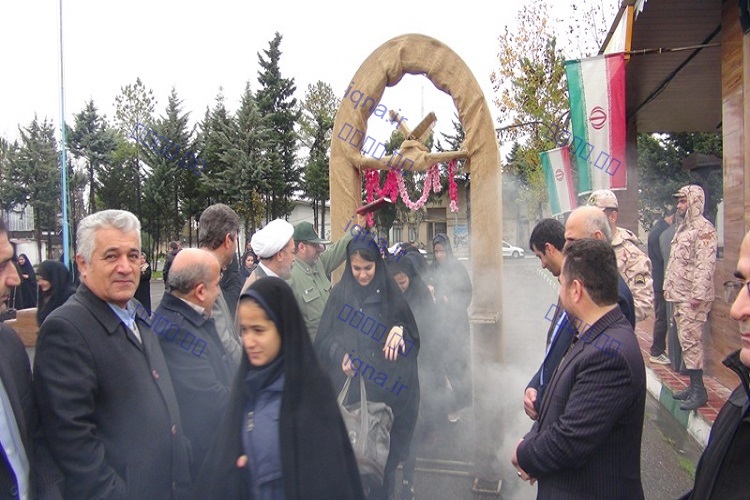 اعزام 132 دانش&zwnj;آموز دختر رضوانشهری به مناطق عملیاتی جنوب کشور