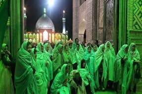 بازدید خبرنگاران و نویسندگان اسپانیایی از امامزاده آقاعلی عباس(ع)