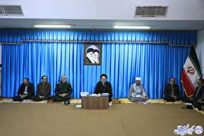 دیدار عوامل اجرایی اجلاسیه شهدای بانوان خراسان‌‌جنوبی با آیت الله عبادی