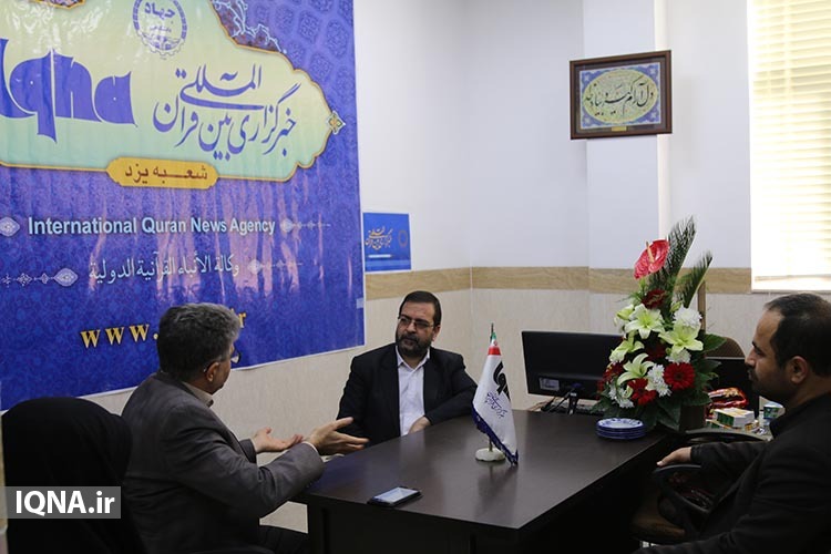 بازدید مدیرکل بنیاد شهید و امورایثارگران استان یزد از ایکنا+عکس