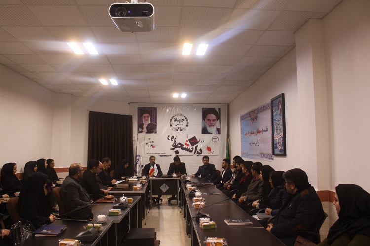 برگزاری مراسم گرامیداشت روز دانشجو در جهاددانشگاهی استان اردبیل