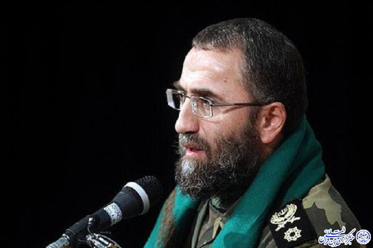 سخنان سردار باقرزاده در مراسم بازگشت پیکرهای ۴۶ شهید دفاع مقدس