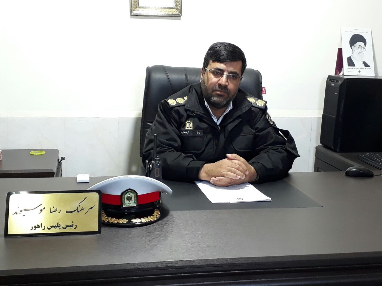 اعمال تمهیدات ترافیکی مراسم اربعین شهید سیدنورخدا موسوی
