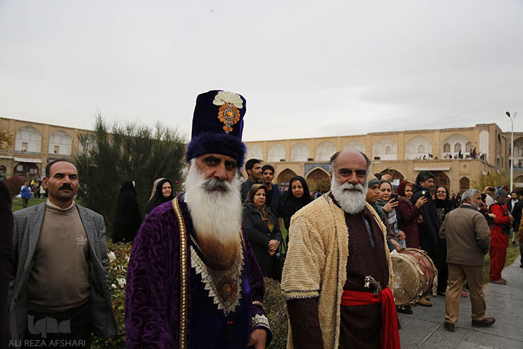 باز نمایی اصفهان کهن در میدان امام به مناسبت روز  اصفهان