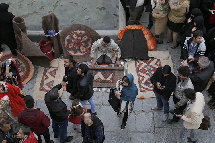 باز نمایی اصفهان کهن در میدان امام به مناسبت روز  اصفهان