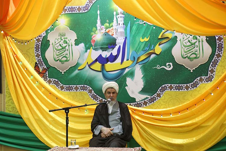 جشن میلاد پیامبر اکرم و امام صادق در یزد+عکس