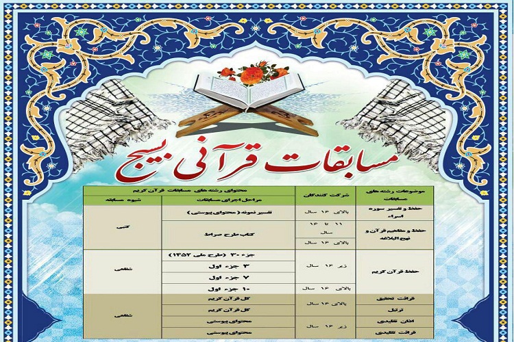 برگزاری مسابقات قرآن بسیج در اهر