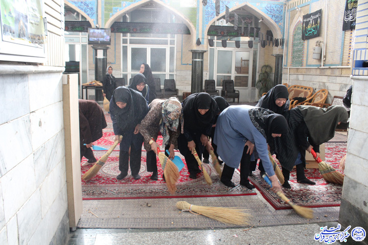 یک روز با بانوان خادم یک روز با بانوان خادم
