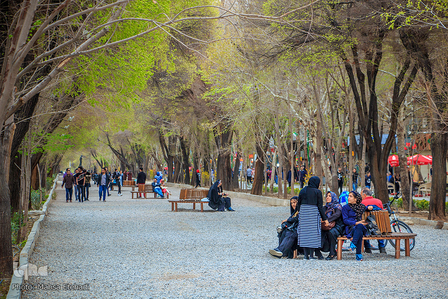پیاده روی در چهارباغ