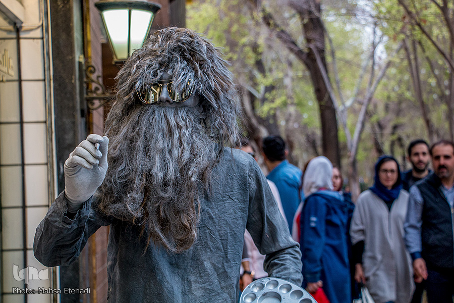 پیاده روی در چهارباغ