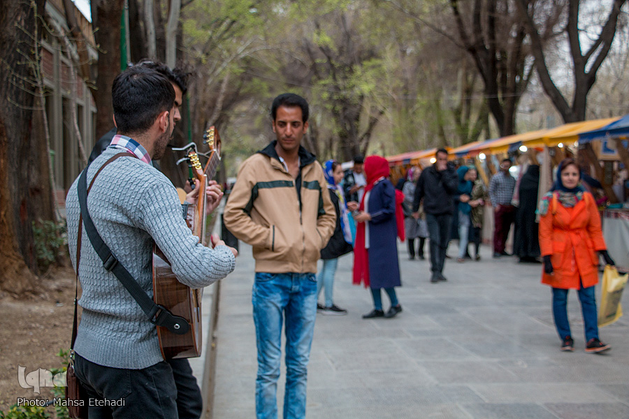 پیاده روی در چهارباغ