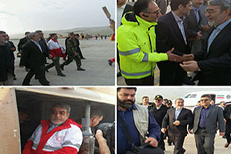 بازدید وزیر کشور از مناطق سیل&zwnj;زده پلدختر