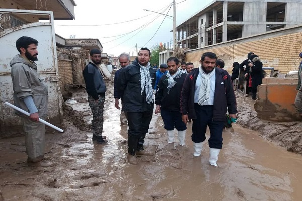 اعزام اولین گروه جهادی تبلیغات اسلامی کردستان به مناطق سیل&zwnj;زده