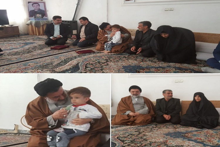 دیدار آیت&zwnj;الله میرعمادی با خانواده 4 شهید لرستانی