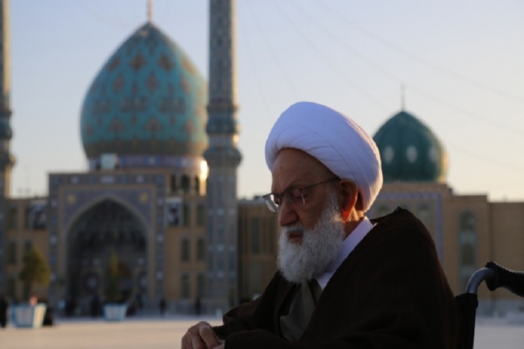 آیت&zwnj;الله &laquo;شیخ عیسی قاسم&raquo; مهدی&zwnj;یاور نمونه سال ۹۸ مسجد جمکران شد