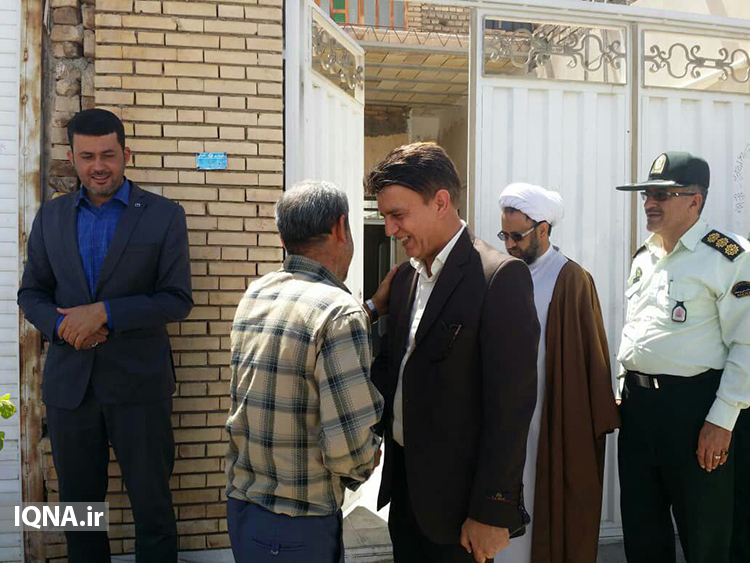 دیدار فرماندار خاتم با جانبازان سرافراز دوران دفاع مقدس