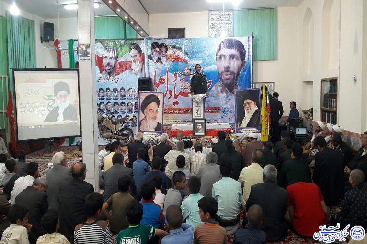 پوششی// یادواره شهید صیاد شیرازی و 26 شهید در کاشمر برگزار شد