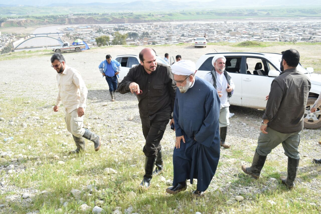 گزارش تصویری بازدید تولیت آستان قدس رضوی از مناطق سیل&zwnj;زده لرستان