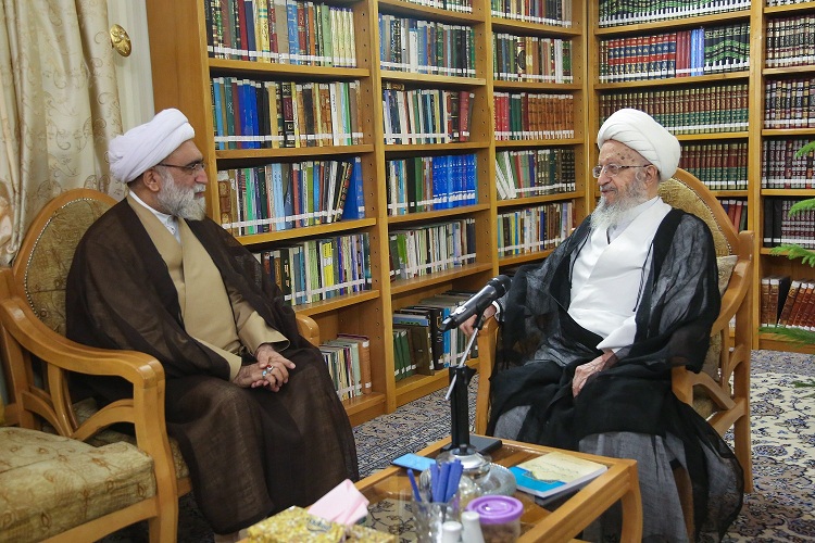 دیدار تولیت آستان قدس رضوی با مراجع عظام تقلید