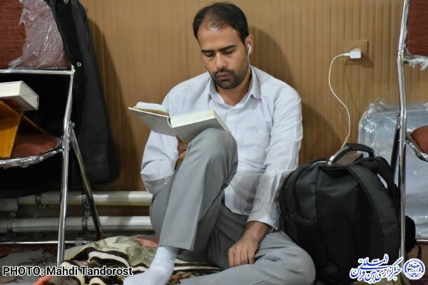 مراسم روح&zwnj;بخش اعتکاف در مسجد جامع ماکو برگزار شد