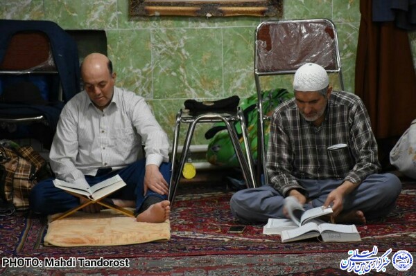 مراسم روح&zwnj;بخش اعتکاف در مسجد جامع ماکو برگزار شد