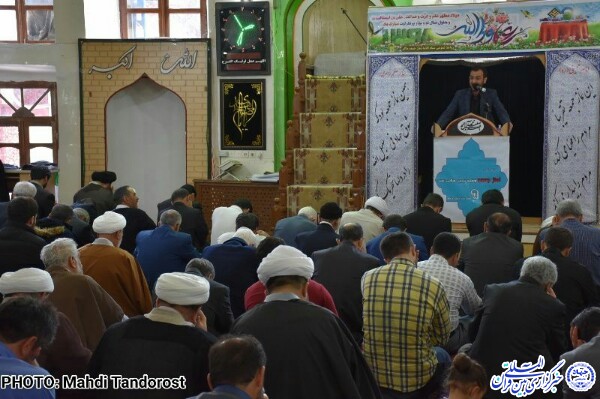 مراسم روح&zwnj;بخش اعتکاف در مسجد جامع ماکو برگزار شد