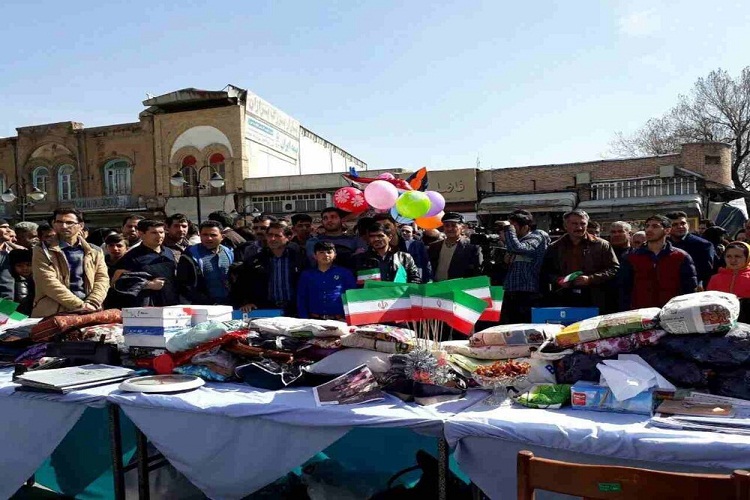 جمع&zwnj;آوری کمک&zwnj;های مردمی برای هم&zwnj;وطنان سیل&zwnj;زده در تبریز