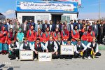 آیین استقبال از مسافران نوروزی در اراک