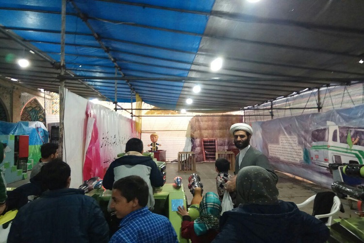 خیمه‌های معرفت و شهر نشاط قزوین به روایت تصویر