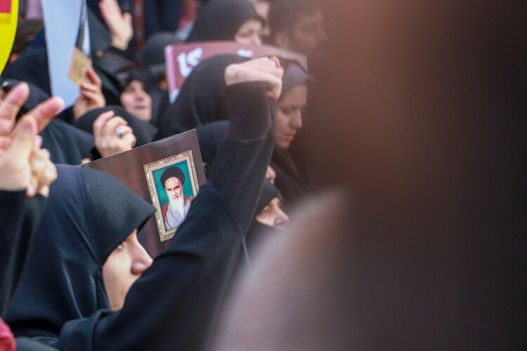 عزاداری زنجانی‌ها برای حاج قاسم سلیمانی