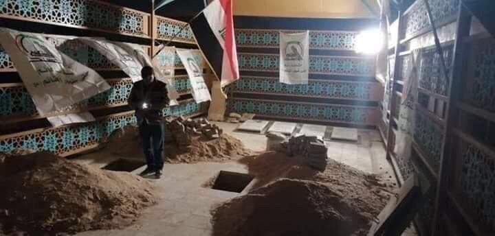 مراسم وداع با سردار دل‌ها و شهدای مقاومت در عراق