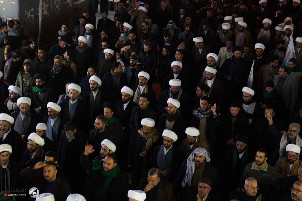 مراسم وداع با سردار دل‌ها و شهدای مقاومت در عراق