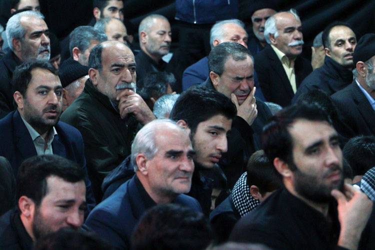 حسینیه عاشقان ثارالله زنجان در سوگ سردار دل‌ها