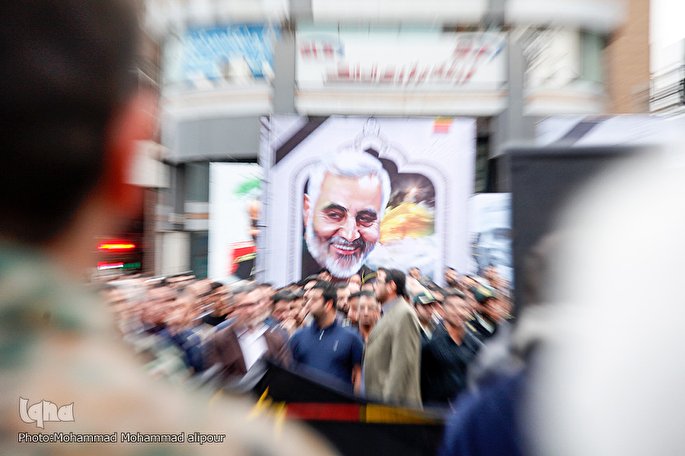 کرسی تلاوت جامعه قرآنی خوزستان در پاسداشت مقام شهید سلیمانی