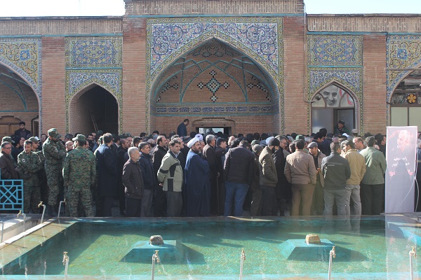 عزاداری مردم کردستان در فراغ شهید سردارسلیمانی