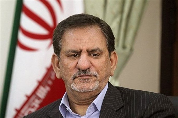 حضور معاون اول رئیس‌جمهور در مراسم تشییع سردار سلیمانی در کرمان