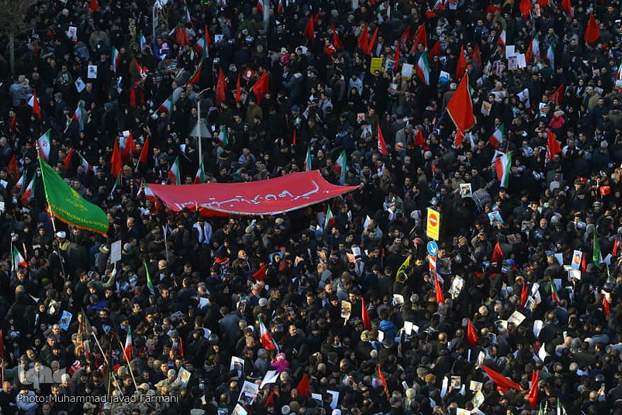 ارسال نشود//وداع لشکر قاسمیون با سردار شجاع میهن/