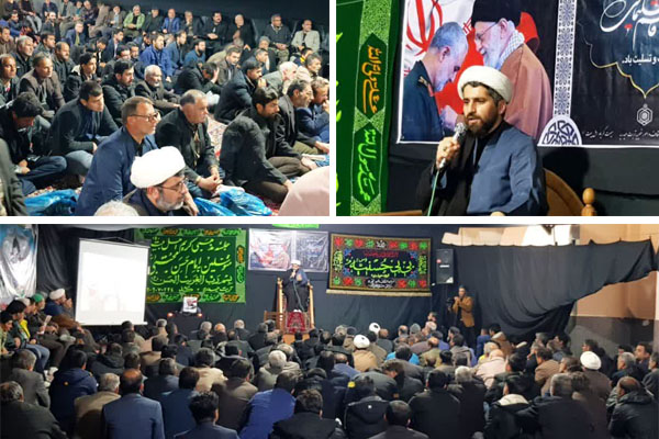 بقاع متبرکه تربت‌حیدریه و مه ولات در سوگ شهادت سردار رشید